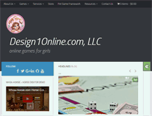 Tablet Screenshot of design1online.com